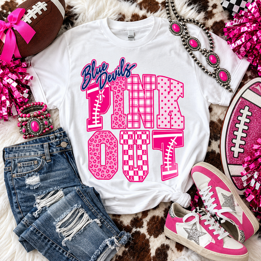 Blue Devils - Pink Out
