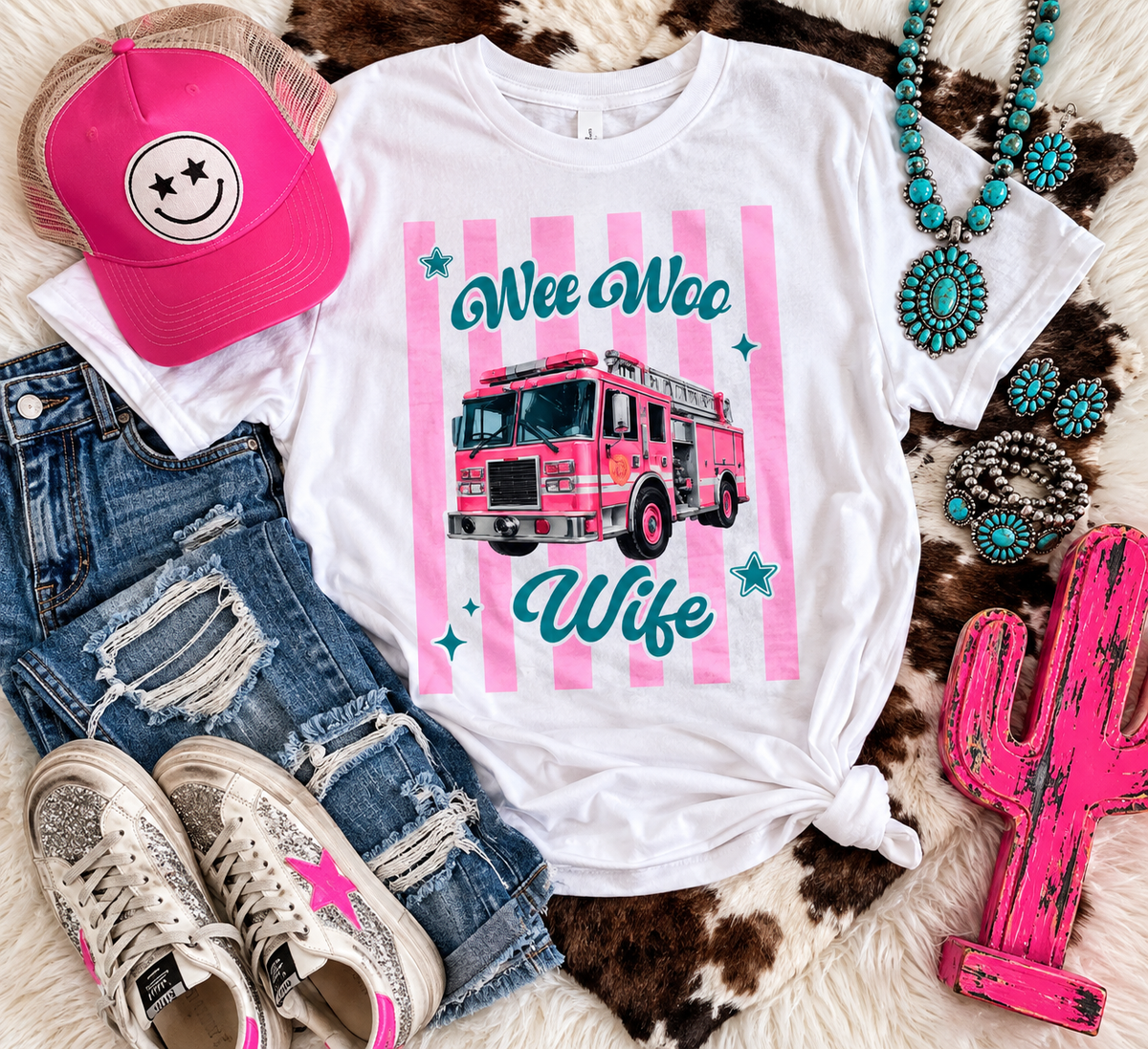 WeeWoo Wife - Pink