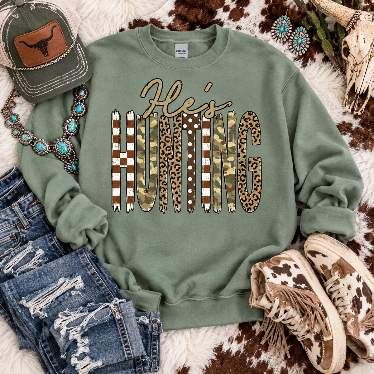 Hunting - Camo Leopard